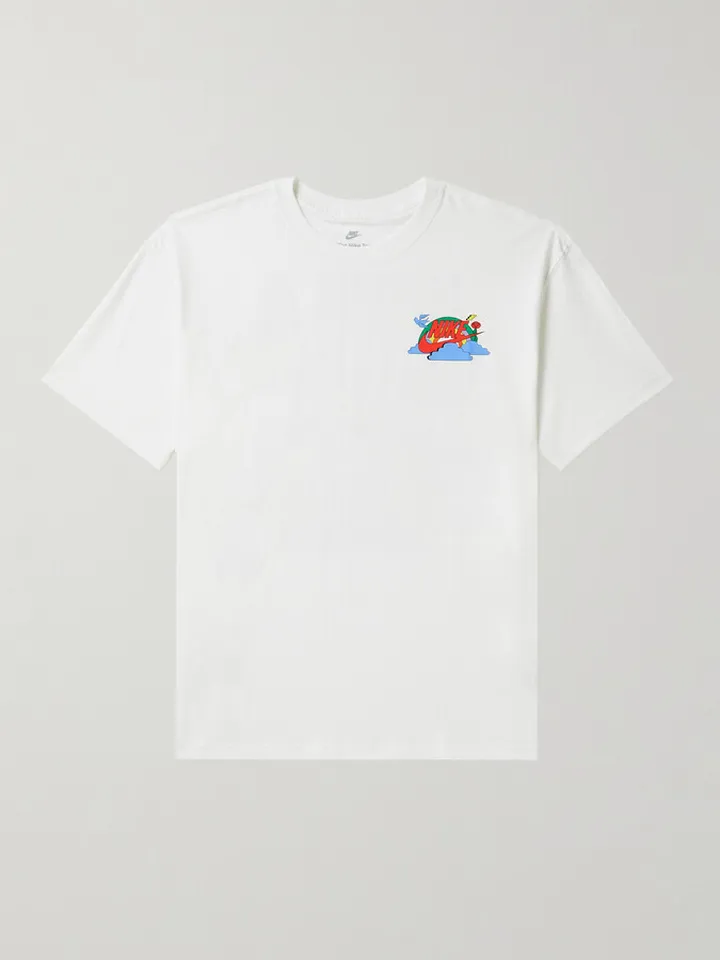 Max 90 Printed Cotton-Jersey T-Shirt