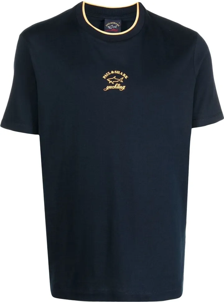 logo-print cotton T-shirt