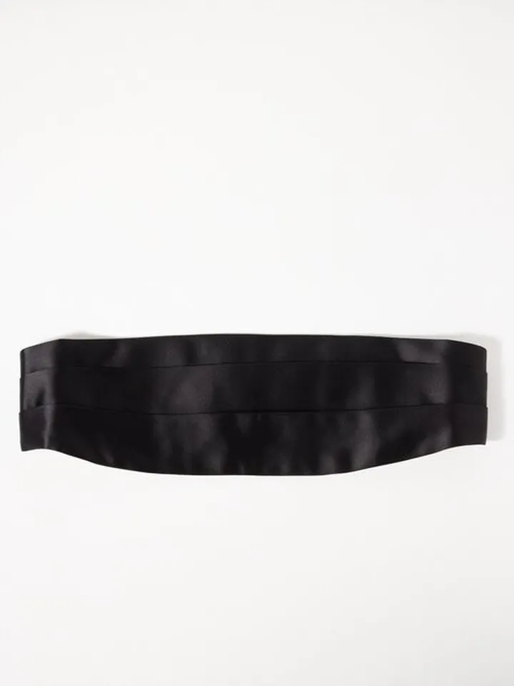 Silk-satin Cummerbund