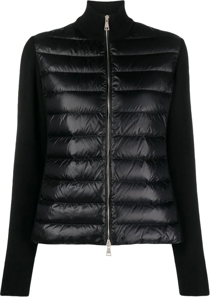 Quilted Padded Cardigan
