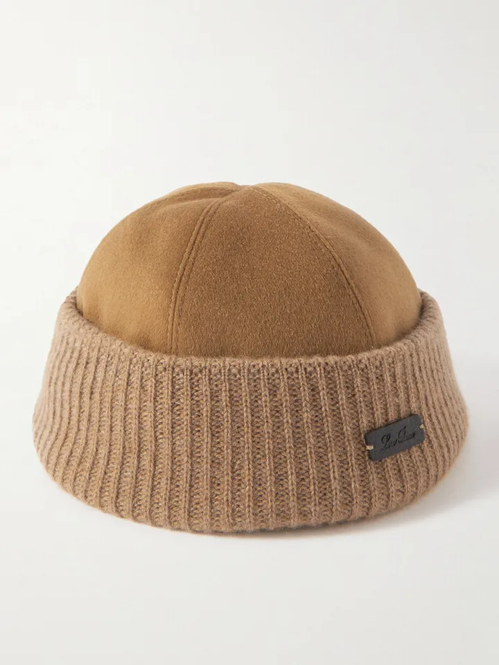 Logo-Appliquéd Storm System® Cashmere Beanie