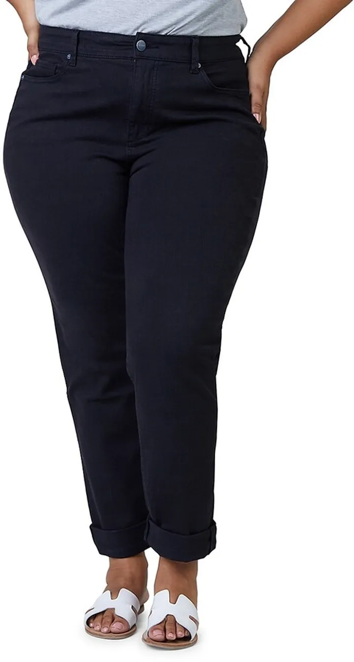 High-Rise Boyfriend Jeans