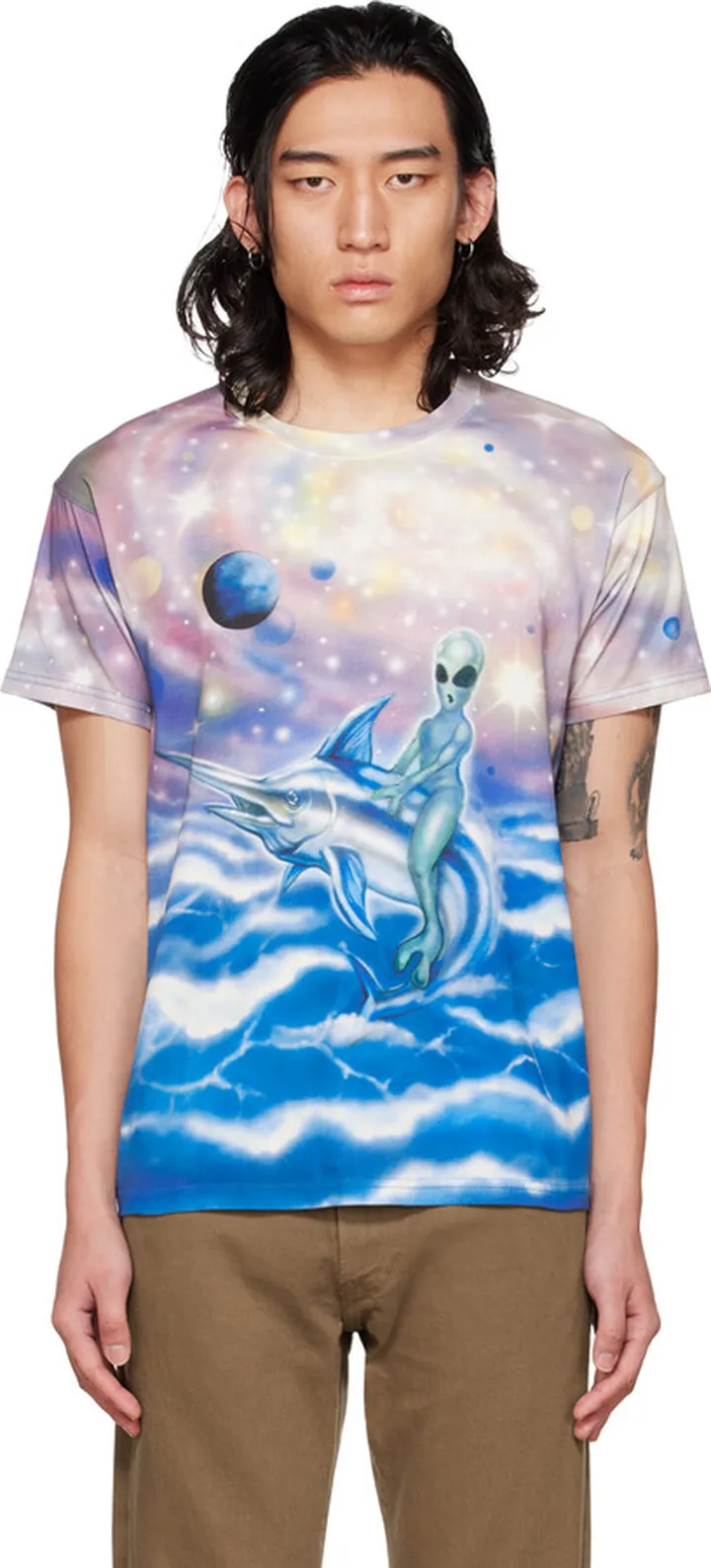 Stockholm (Surfboard) Club Multicolor Airbrush T-Shirt