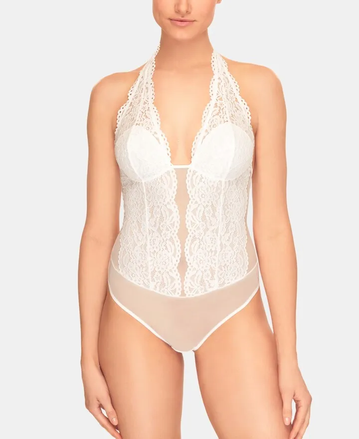 b.tempt'd'by Wacoal Women's Ciao Bella Lingerie Halter Bodysuit 936144