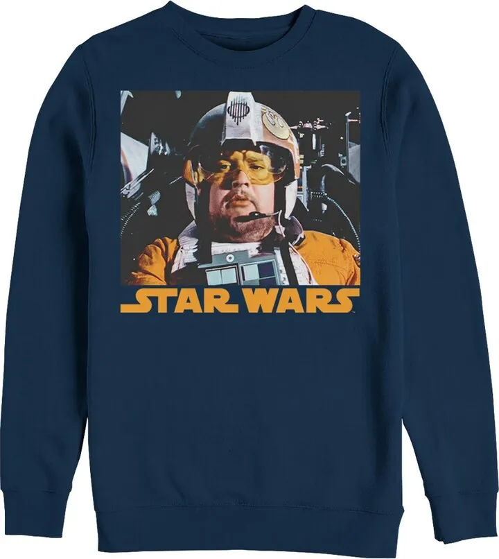 Men's Star Wars Jek Tono Porkins Sweatshirt - Navy Blue - X Large