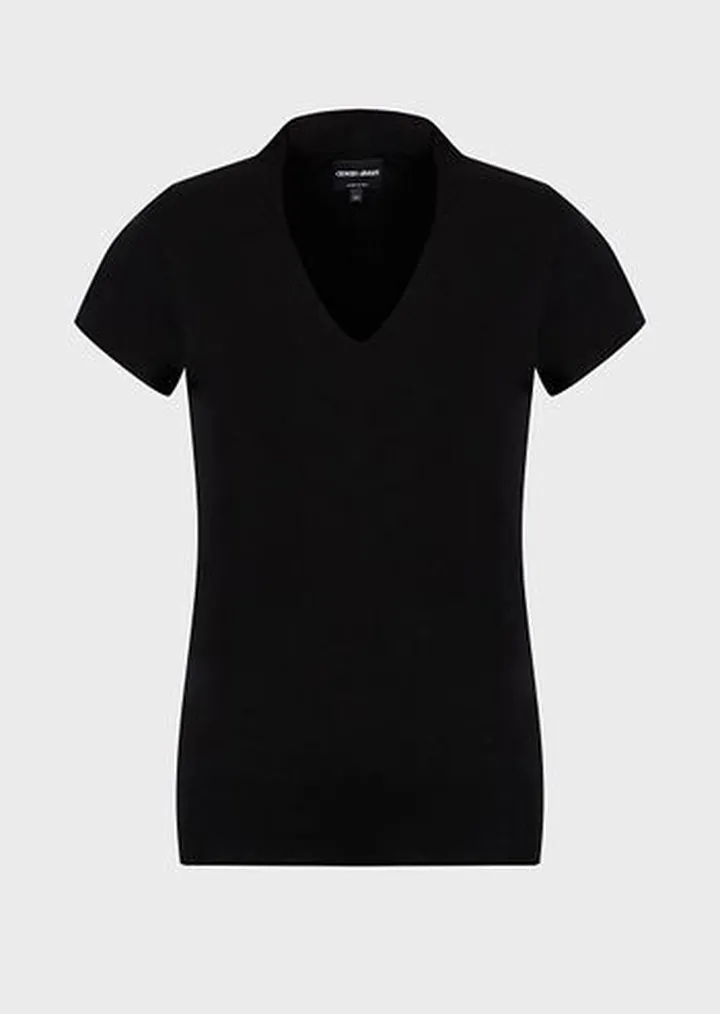 V-neck top
