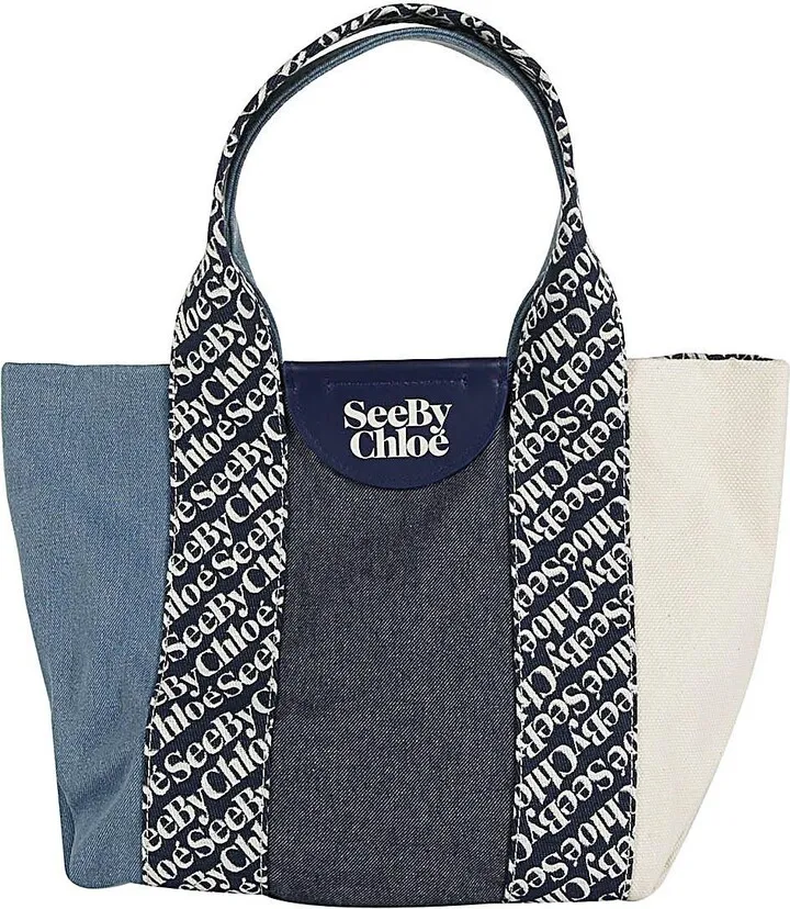 Laetizia Logo Printed Tote Bag