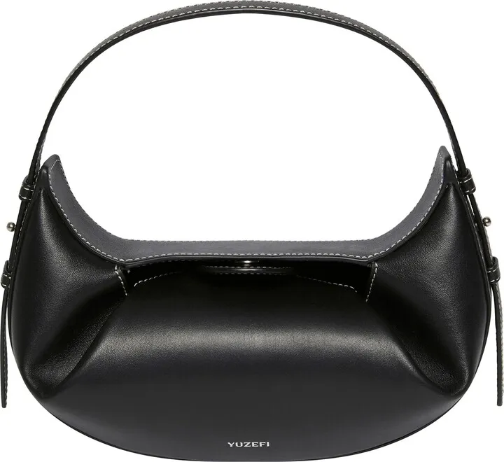 Mini Fortune Cookie Leather Bag