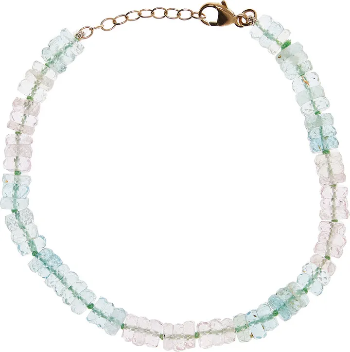 Women's Atlas Fancy Cut Aquamarine Bracelet