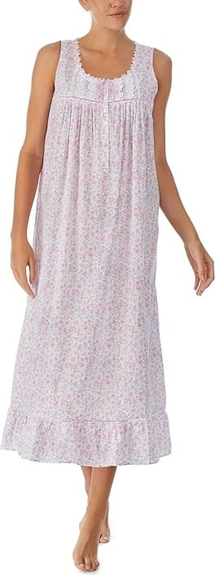 Eileen West Sleeveless Ballet Gown (Multi Rose Garden) Women's Pajama