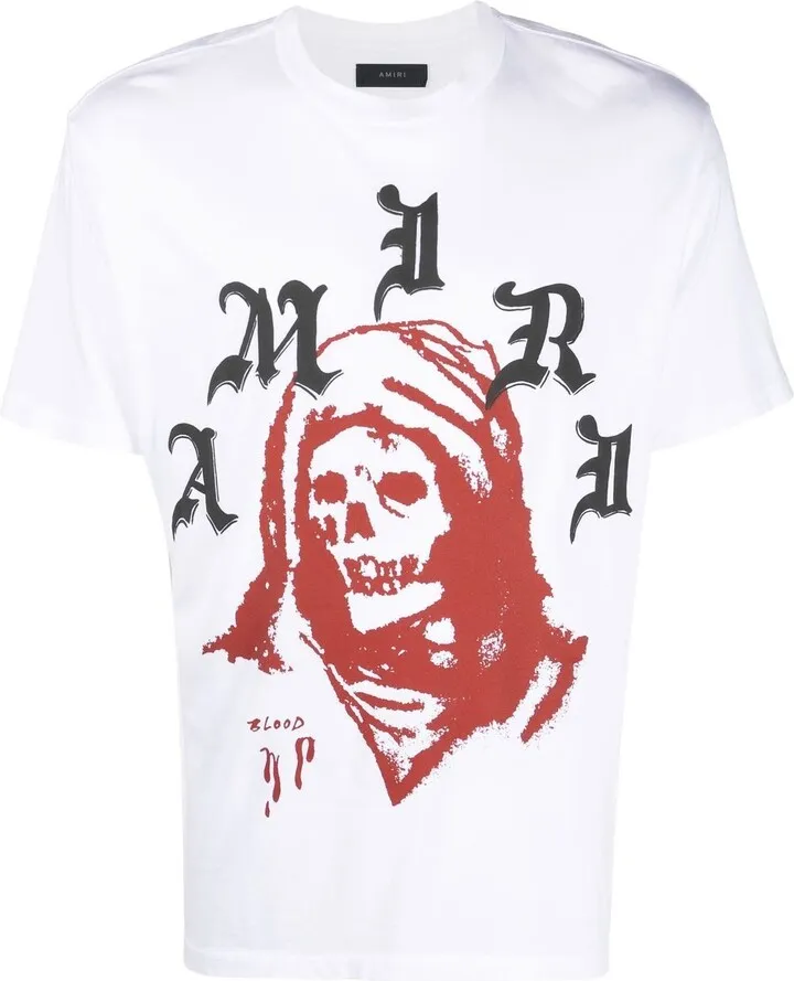 logo-print cotton T-shirt