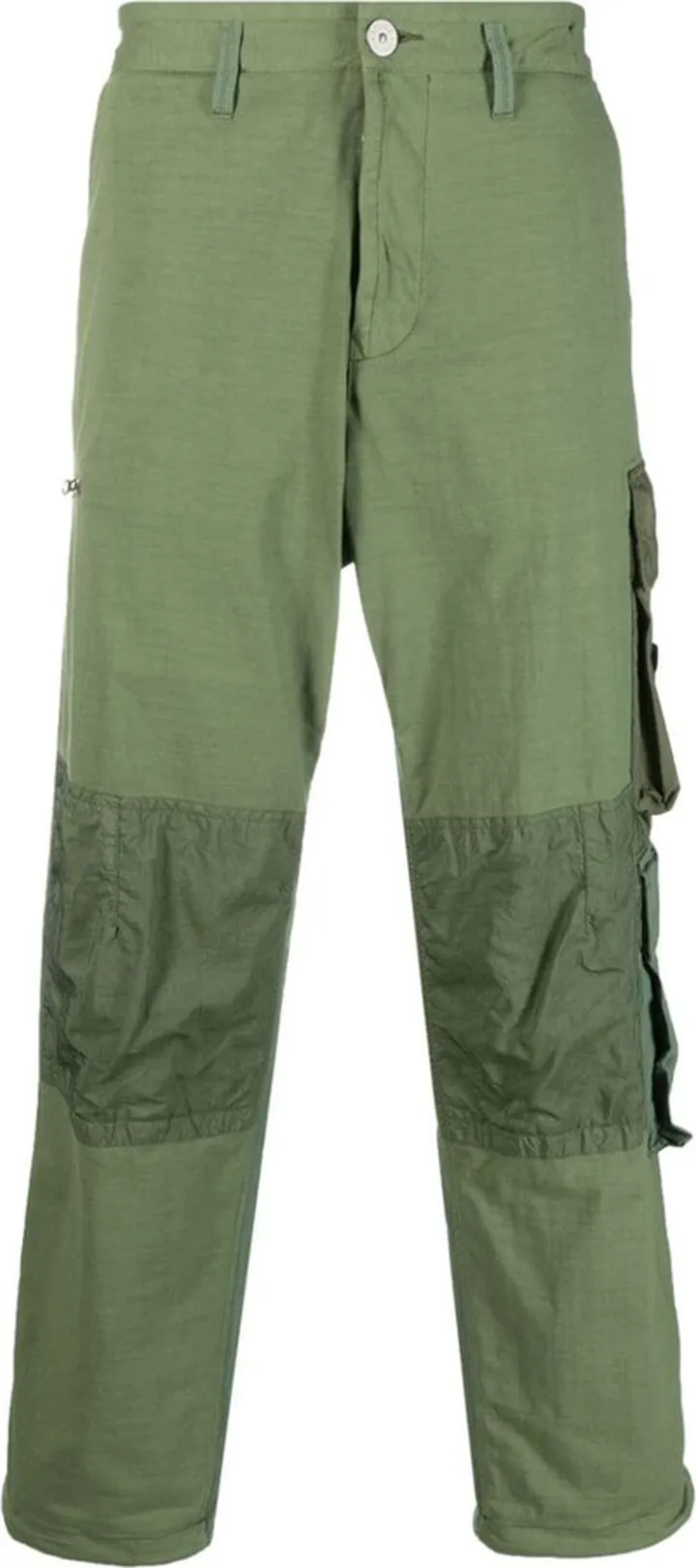 Straight-Leg Cargo Trousers