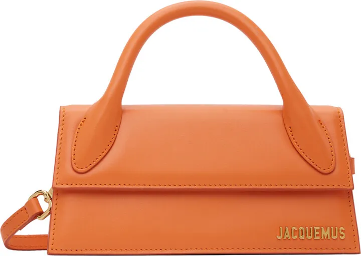 Jacquemus Orange 'Le Chiquito Long' Bag