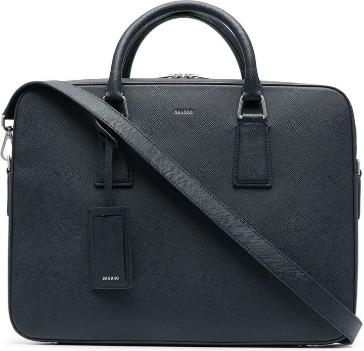 Downtown calf leather brief case