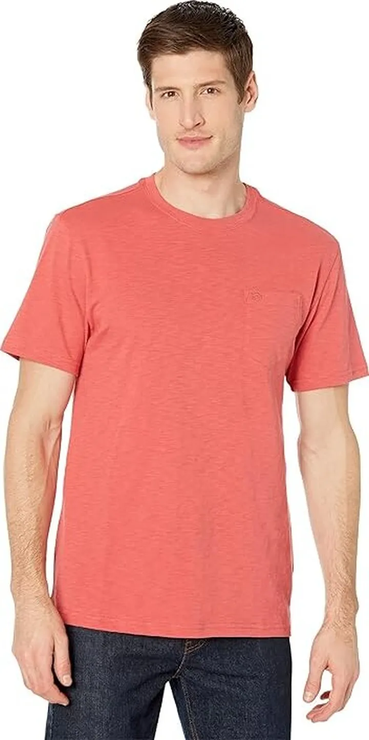Southern Tide Sun Farer Tee (Mineral Red) Men's Clothing
