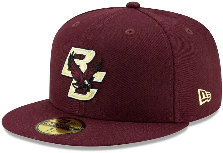 Men's Maroon Boston College Eagles Basic 59FIFTY Team Fitted Hat