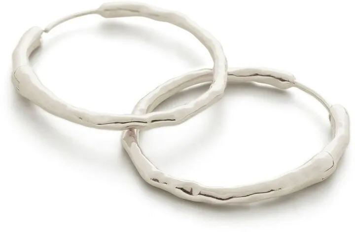 Siren muse medium hoop earrings