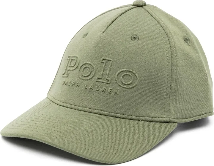 Modern embroidered-logo cap