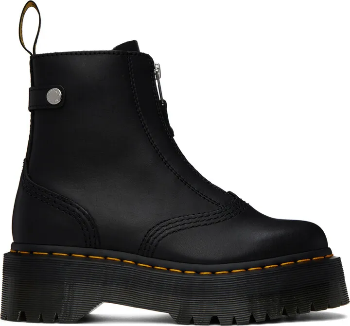 Dr. Martens Black Jetta Ankle Boots