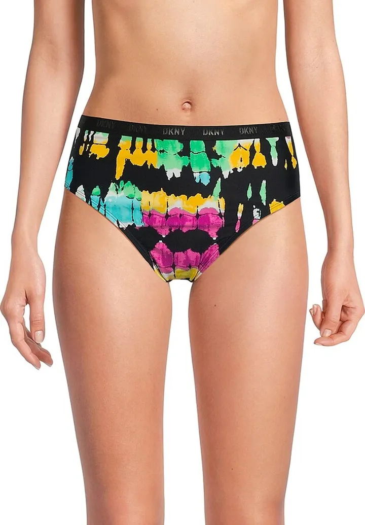 High Waist Tie Dye Bikini Bottom