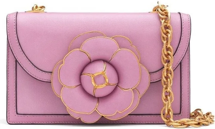 Tro leather shoulder bag