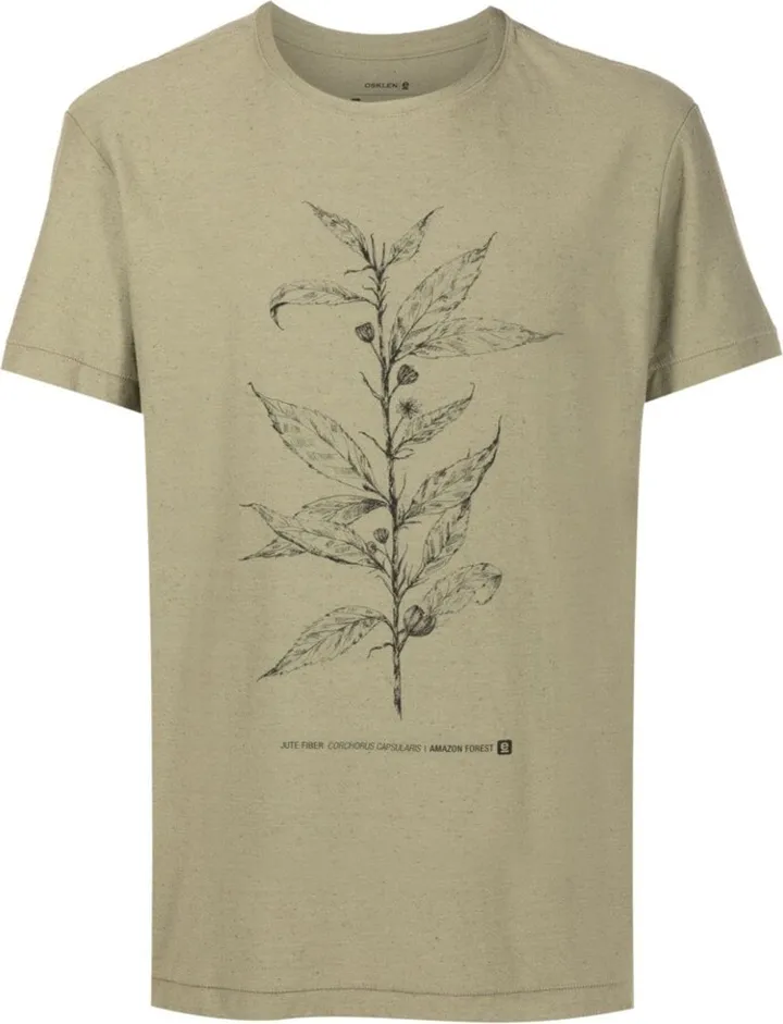 botanical-print cotton T-Shirt