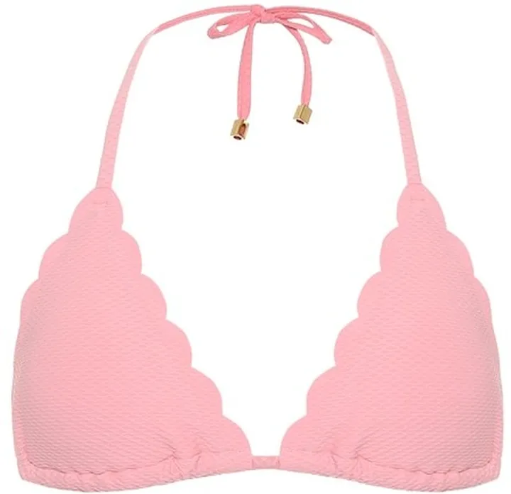 South Beach scalloped bikini top
