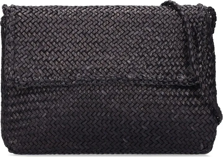 Small Crossbody Flap leather bag