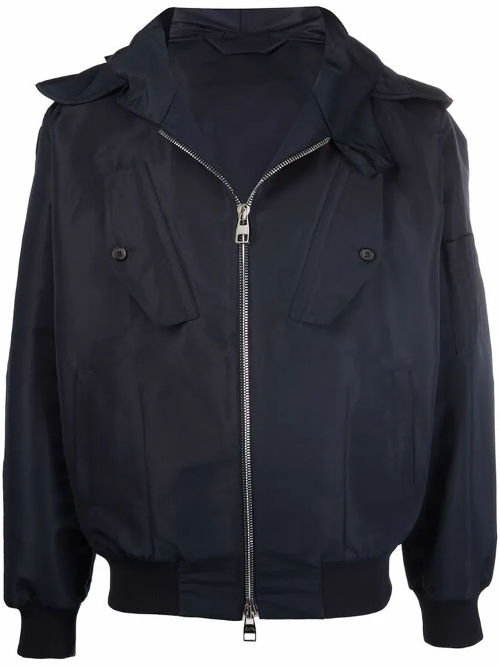 Hooded Bomber Jacket
