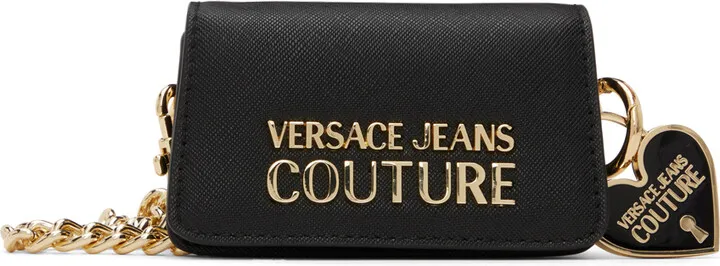 Versace Jeans Couture Black Deluxe Chain Bag