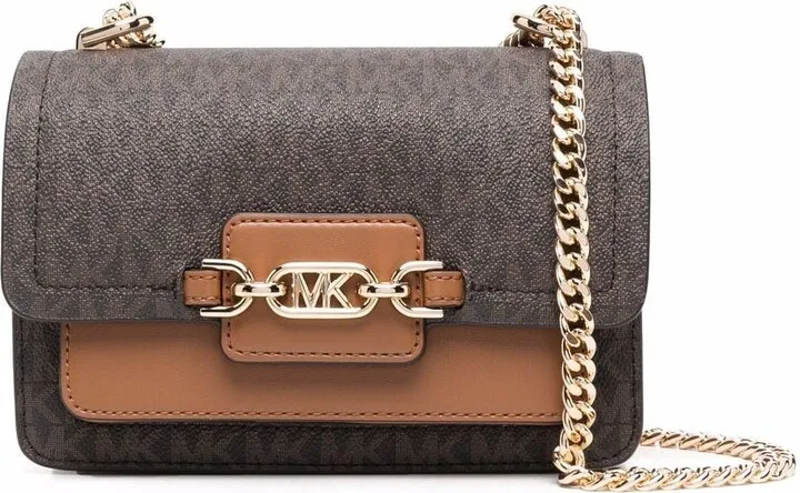 MICHAEL MICHAEL KORS- Geather Xs Leather Crossbody Bag