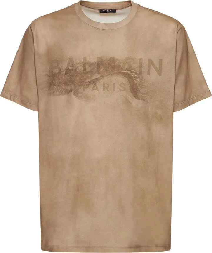 Desert printed logo t-shirt