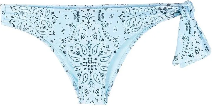 Bandana-Print Bikini Bottoms