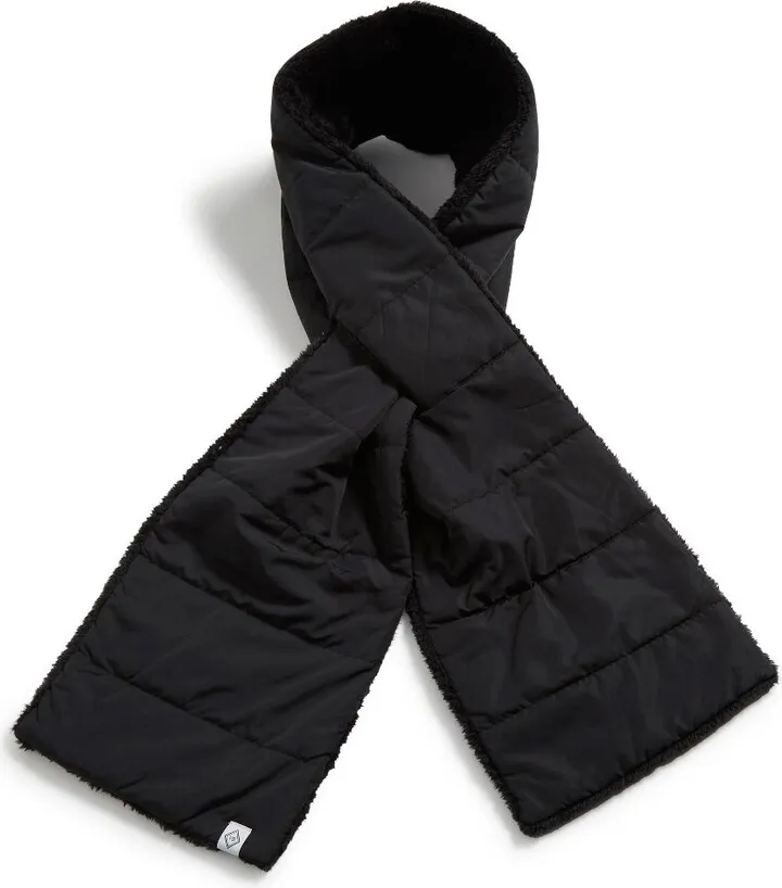 Vera Bradley Women's Quilted Scarf Black