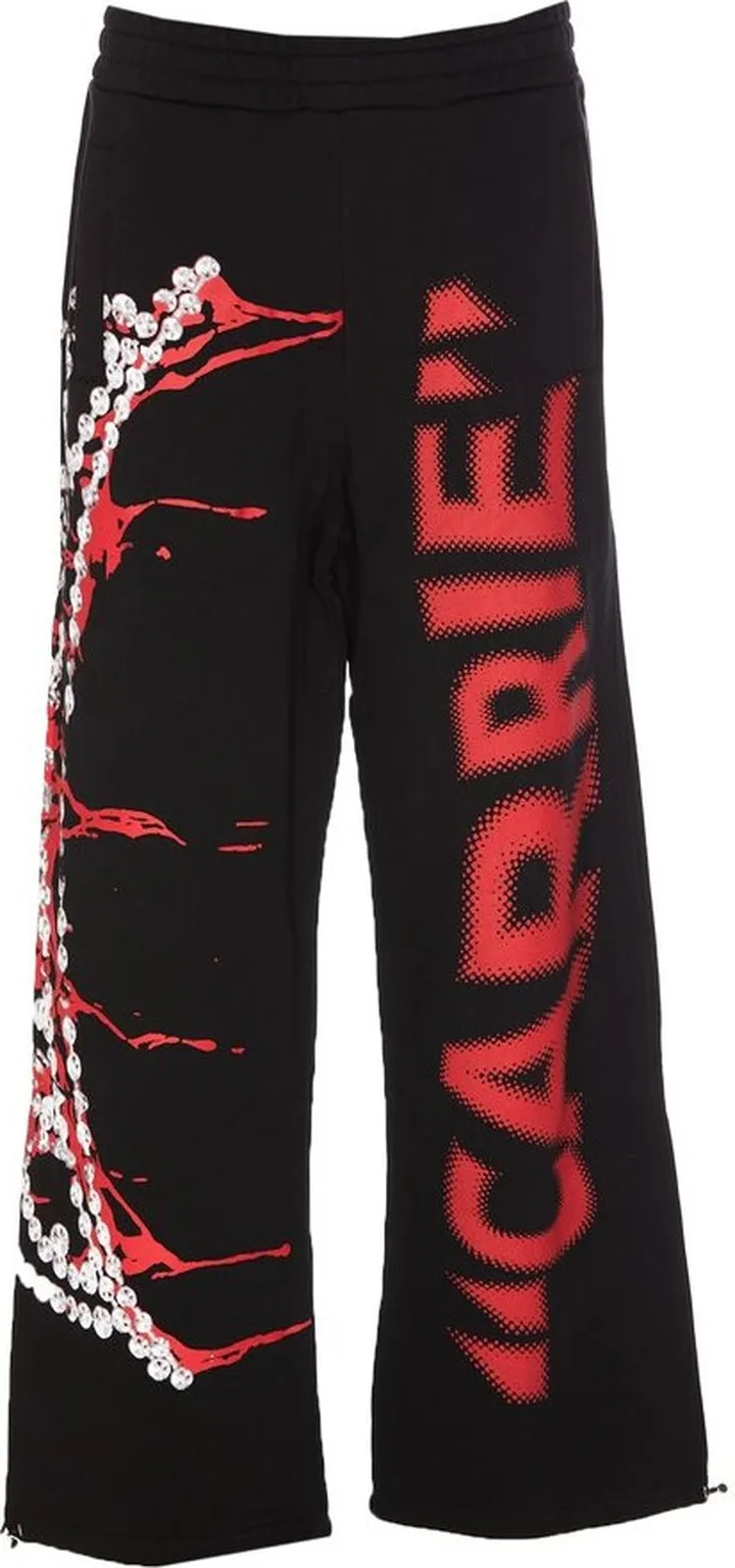 JW Anderson Carrie Graphic Printed Track Pants
