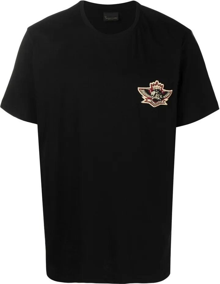 logo-patch short-sleeved T-shirt