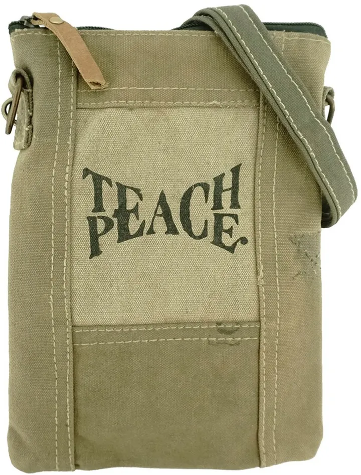 Teach Peace Crossbody Bag