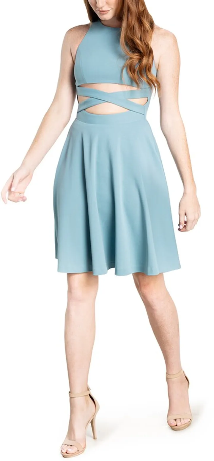 Mariela Cutout Fit & Flare Dress