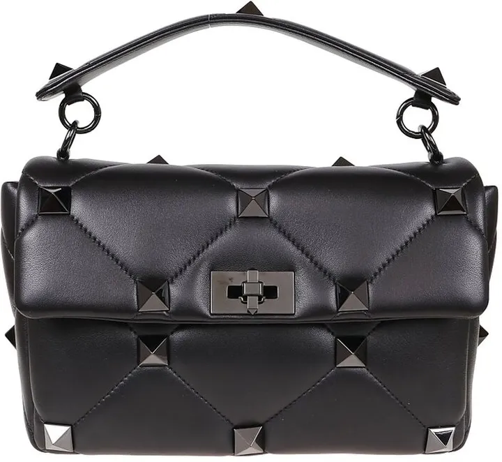 Valentino Garavani Roman Stud Chained Tote Bag