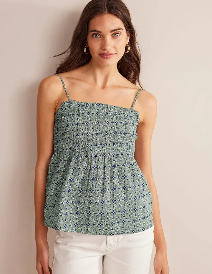 Smocking Detail Cami