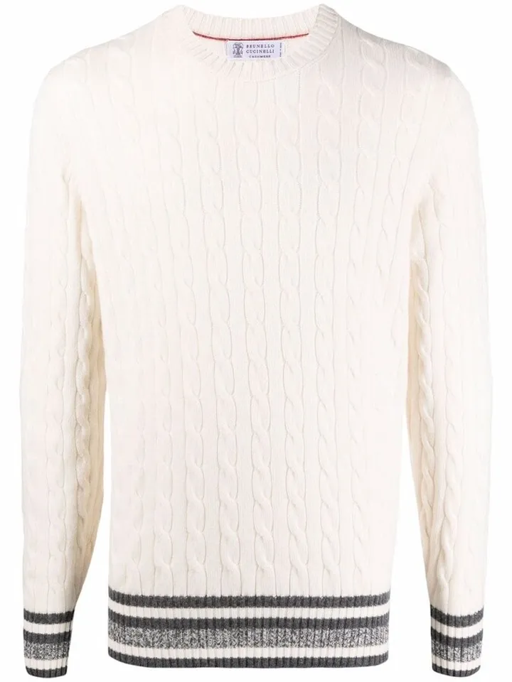 Cable-Knit Cashmere Jumper