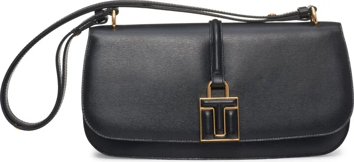 Padlock Leather Shoulder Bag