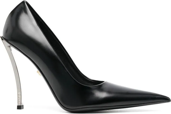 Pin Point leather pumps