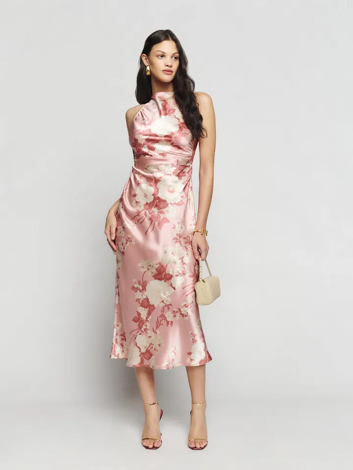 Casette Silk Dress