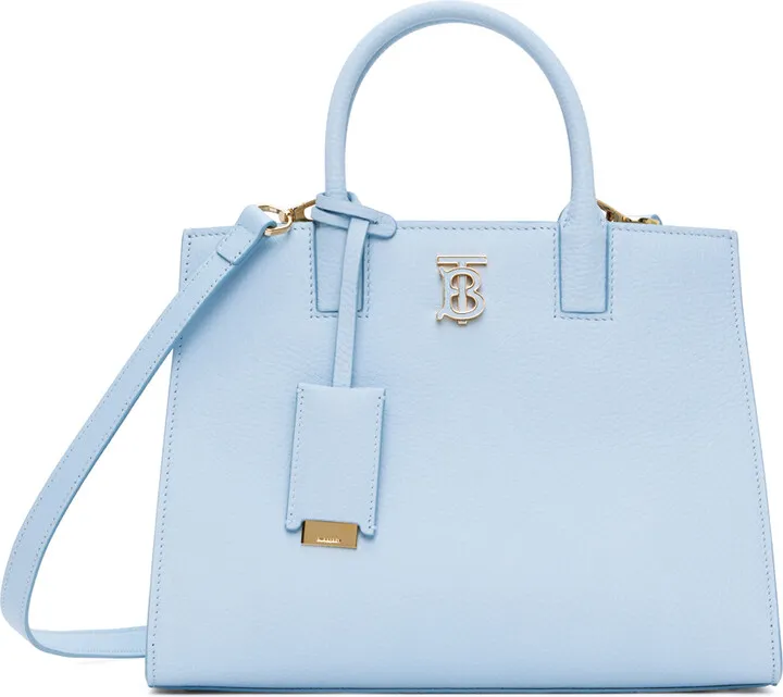 Burberry Blue Mini Frances Bag
