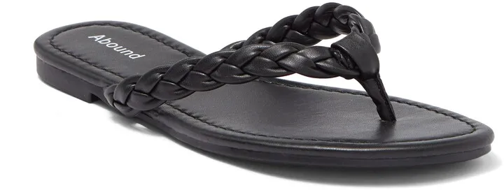 Frannie Braided Thong Sandal