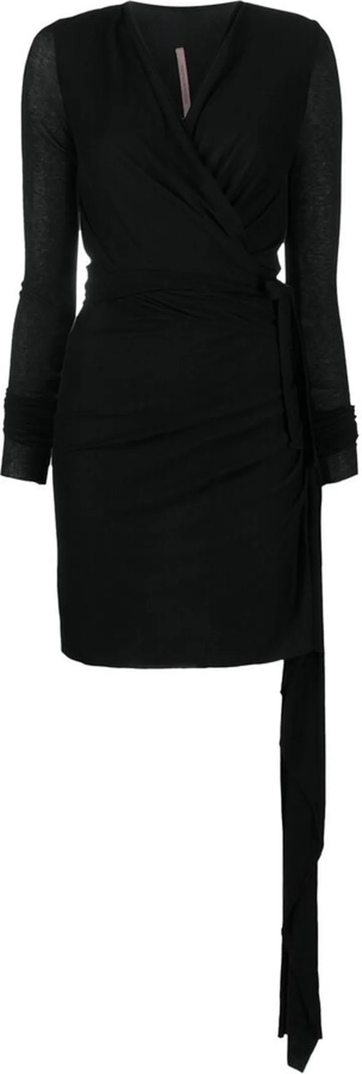 Asymmetric V-Neck Dress