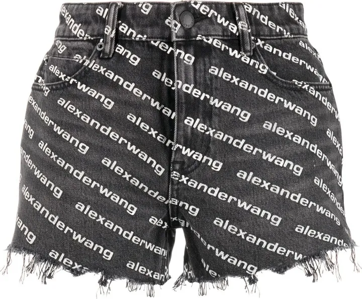 Bite Logo-Print Denim Shorts