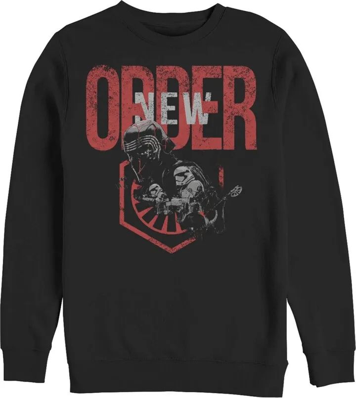 Men's Star Wars: The Rise of Skywalker New Order Sweatshirt - Black - Large