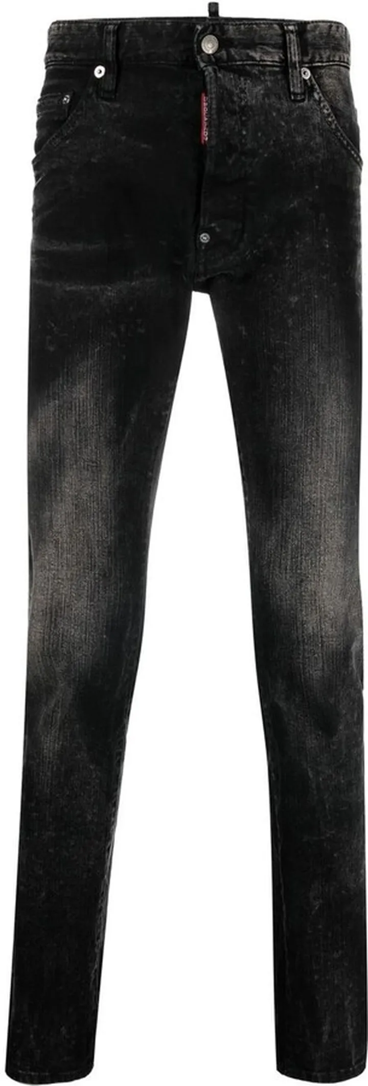 Distressed Skinny-Cut Jeans
